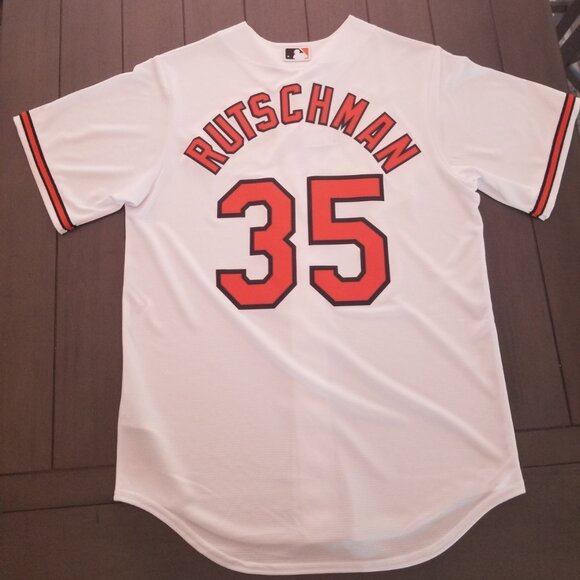 Men's Nike Adley Rutschman White Baltimore Orioles Replica Player Jersey-Medium - Picture 3 of 11